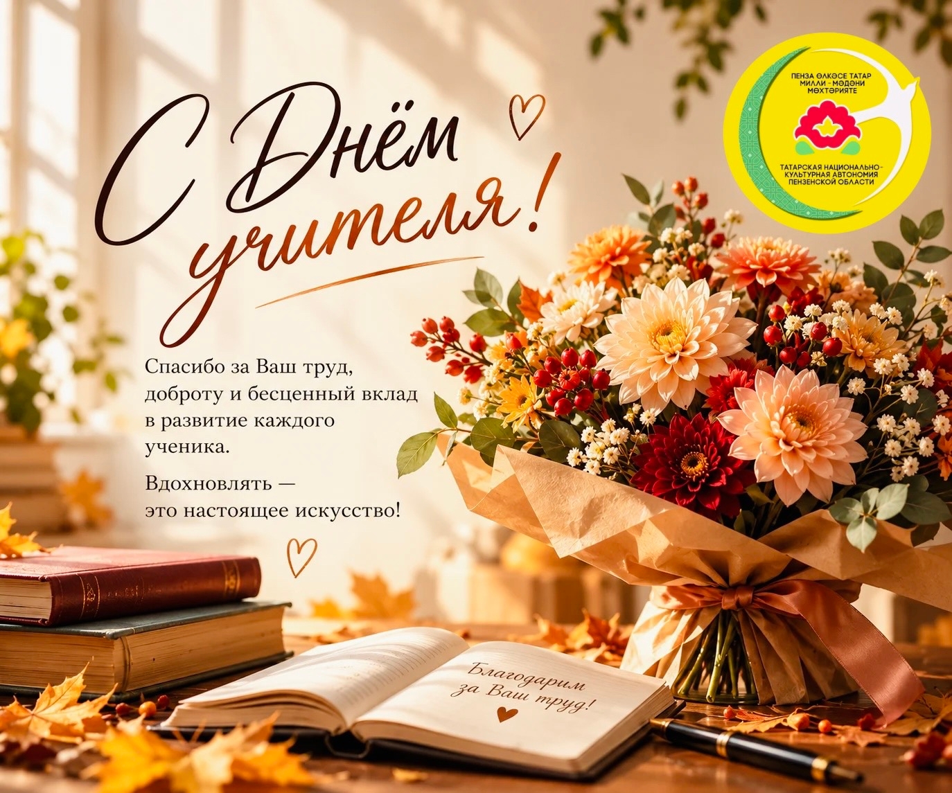 Поздравление с Днём Учителя